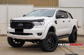FORD RANGER BUCK 25 XD GLOSS BLACK MILLED ACCENTS